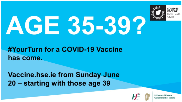 Portal rejestracji szczepionek otwarty dla osób w wieku 35-39.